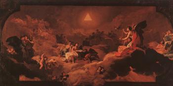 弗朗西斯科 德 戈雅 The Adoration of the Name of The Lord 弗朗西斯科 德 戈雅 The Adoration of the Name of The Lord